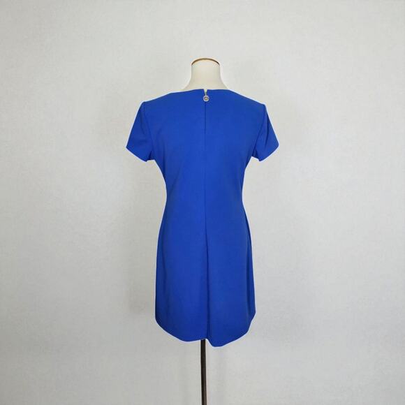 Tommy Hilfiger Blue Short Sleeve Sheath Dress - Picture 6 of 9